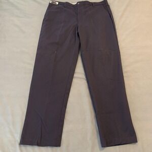 Steelguard Essentials FR Pants Mens 44x33 Navy‎ Flame Resistant Chino Workwear